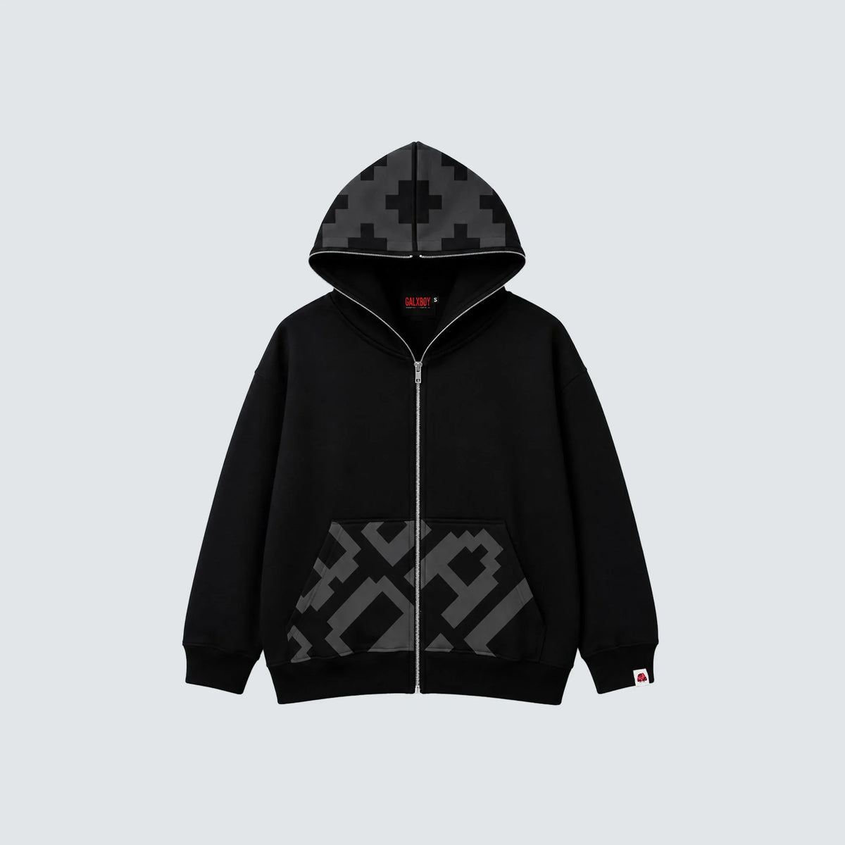 8-BIT ZIP-UP HOODIE